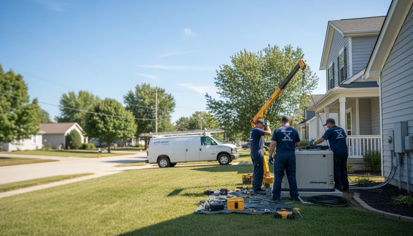 Generator Installation in Gilman, IL near me